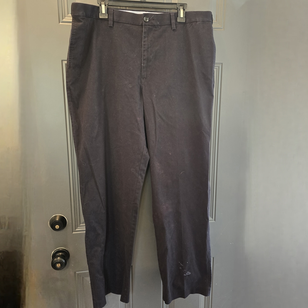 Men's Classic Black Chinos